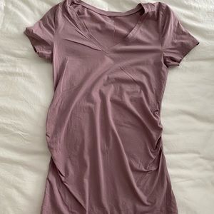 Gap Maternity Shirt XS Mauve